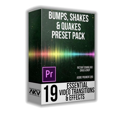 PR預設推薦 AKVSTUDIOS出品8套PR轉(zhuǎn)場過渡預設合集包，打造專業(yè)數(shù)字廣告